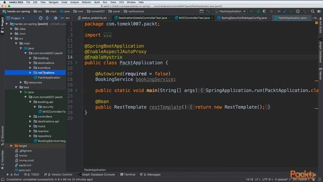Hands-On Microservices with Spring Boot 2.0 : DDD-Oriented Microservice | packtpub.com смотреть онлайн