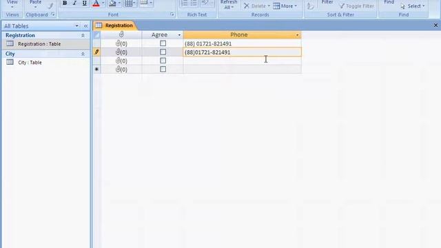 7) Microsoft Access & VBA Bangla Tutorial | Table Property - Part 3 | RDBMS | IT Training смотреть онлайн