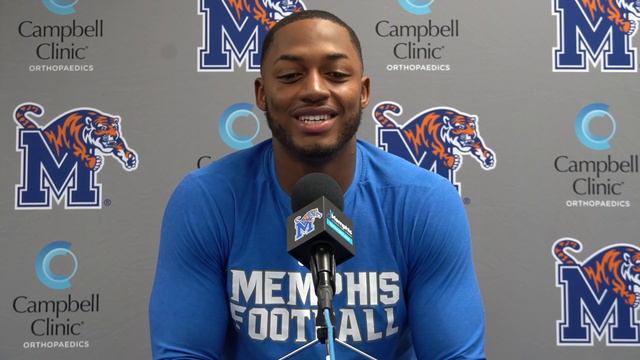 Antonio Gibson (SMU vs MEM) Post Game Press Conference - WeDontBluff.net смотреть онлайн