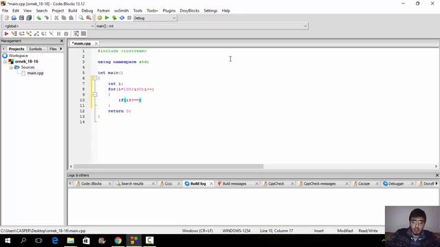 c++ ornek_018-16 - 100'den 1'e kadar 3'ün katları olan sayıları alt alta yazdıran program смотреть онлайн