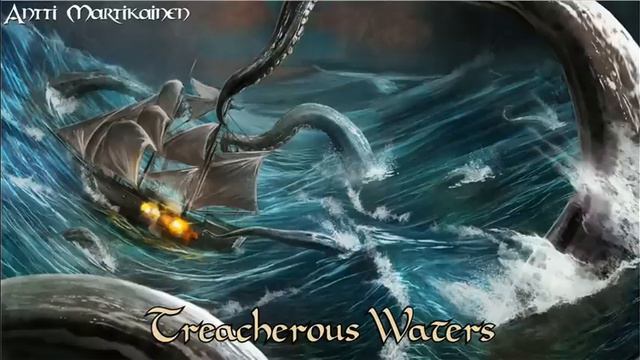 Epic pirate battle music - Treacherous Waters смотреть онлайн