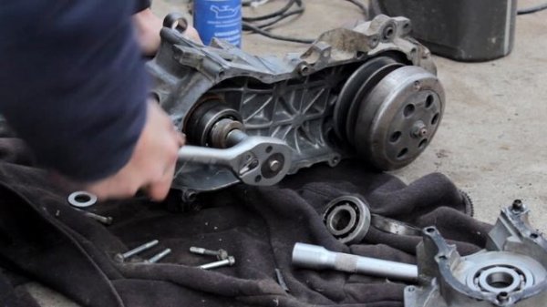 Ремонт двигателя Honda Tact af - 24.Часть 2