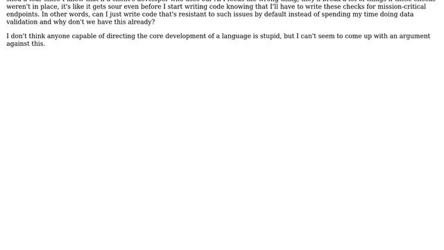 Software Engineering: What's the argument against complex type hinting in interfaces in PHP? смотреть онлайн
