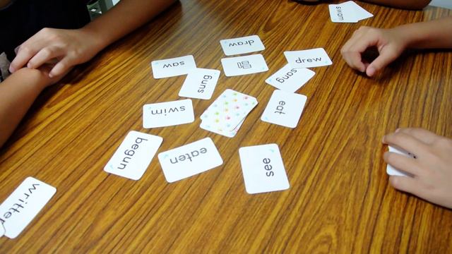 A Card Game for Irregular Verb Practice смотреть онлайн