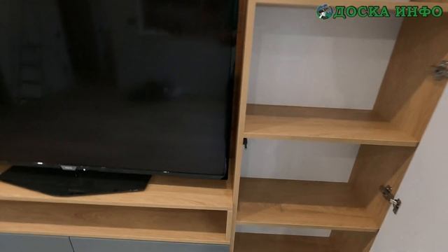 Навесная тумба ТВ в гостиную смотреть онлайн