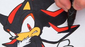 Coloring Sonic the Hedgehog Coloring Pages | Sonic, Shadow & Silver the Hedgehog | Markers