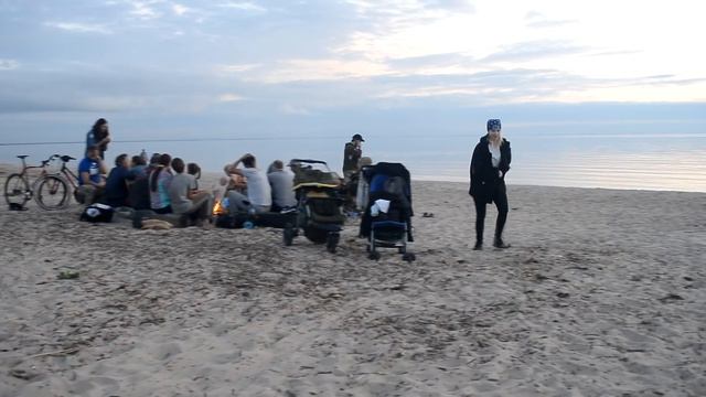 Под гитару у костра. "Боль". смотреть онлайн