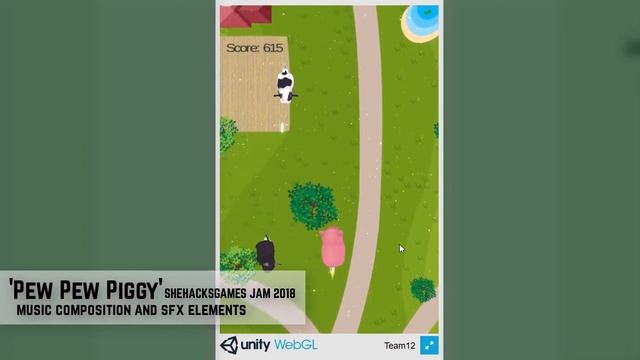 'Pew Pew Piggy' Game Audio + SFX (SheHacksGame Jam 2018) - Belinda Coomes смотреть онлайн