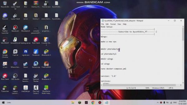 How to setup pterodactyl And Wings on github in Free Hindi/Urdu | 24/7 | #minecraft #github #lapata