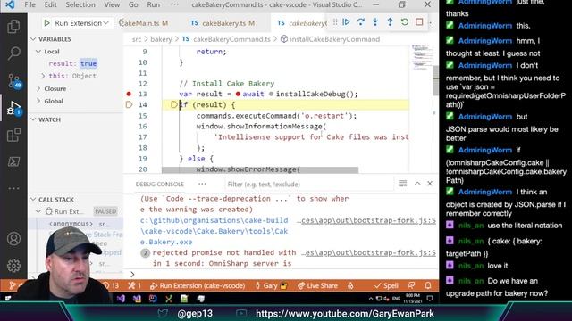 Stream 146 - Working on integrating Cake.Bakery into the Cake Extension for Visual Studio Code смотреть онлайн