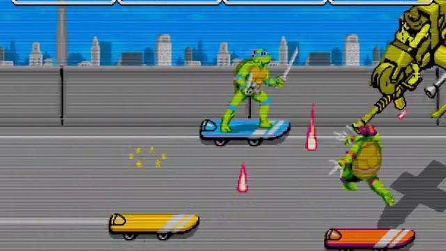 Teenage Mutant Ninja Turtles (World 4 Players) Arcade game смотреть онлайн