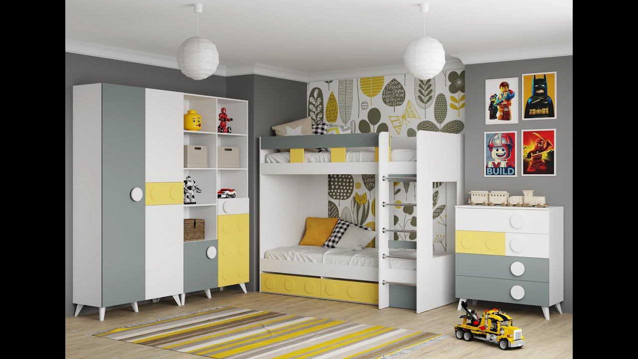 Модульная детская "КУБО" смотреть онлайн