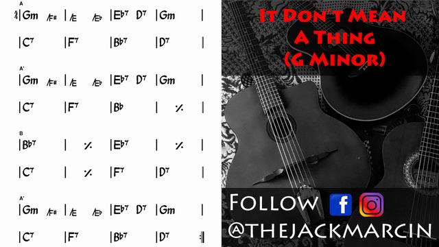 It Don't Mean a Thing G Minor (240 BPM) - Backing Track смотреть онлайн