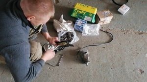 Mazda CX-7, замена помпы, термостата, роликов, ремня, обслуживание генератора, установка подогрева.