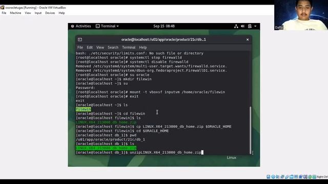 Instalasi Oracle Database 21c смотреть онлайн
