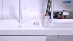 JUKI MO-680, 1часть Подготовка машины к работе