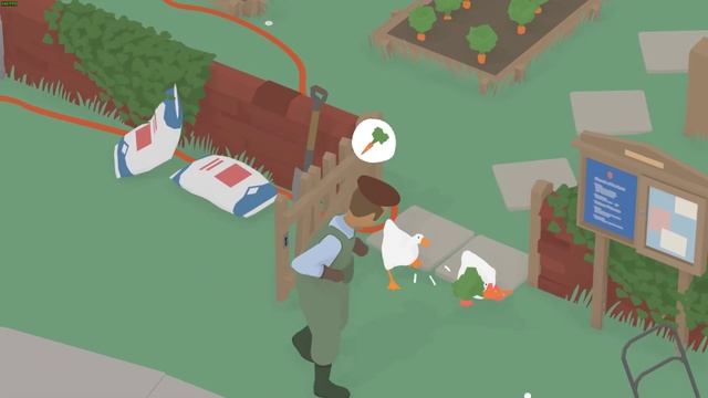 Достижение - Сад, быстро в Untitled Goose Game смотреть онлайн
