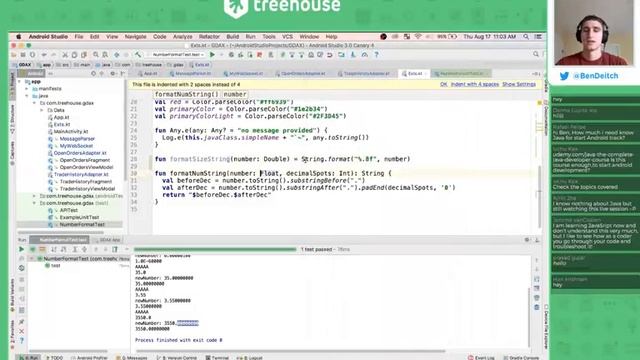 Treehouse LiveCoding: Android Kotlin and Architecture Components (week 12) смотреть онлайн