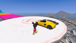 GTA 5 Mickey Mouse vs Minnie Mouse Water Ragdolls & Fails Ep.9 [Euphoria Physics]