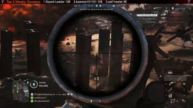 Battlefield 5 Live - Ranked 4 PS Sniper Worldwide смотреть онлайн