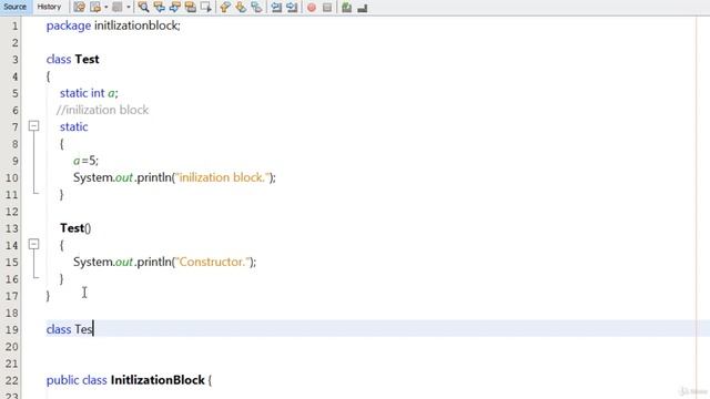 #13 Initialization Block in Java смотреть онлайн