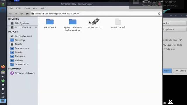 Create MX Linux Live USB смотреть онлайн