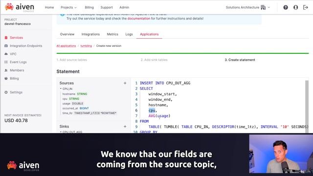 Apache Flink Tumbling Windows смотреть онлайн