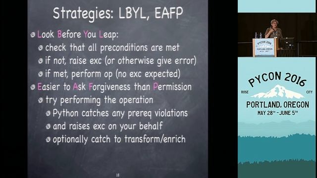 Alex Martelli - Exception and error handling in Python 2 and Python 3 - PyCon 2016 смотреть онлайн