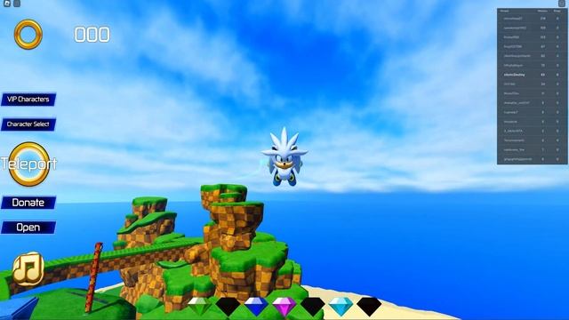 Movie Silver in Sonic Movie Experience (Sonic Roblox Fangame) смотреть онлайн