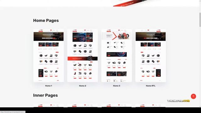 Sayara - Auto Parts Store WooCommerce WordPress Theme auto shop car dealership Website Builder смотреть онлайн