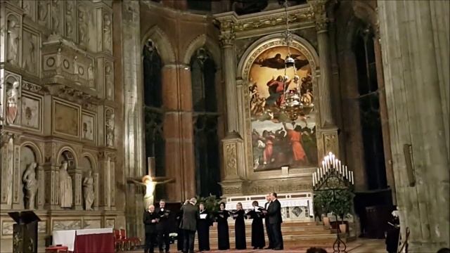 Stepping Into Santa Maria Gloriosa Dei Frari, Venice, Italy
