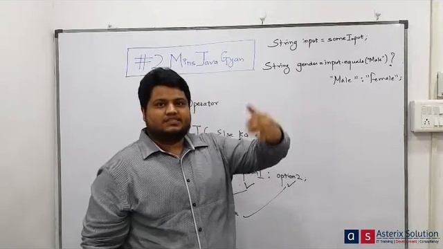 Ternary Operator #2MinJavaGyan Java Tutorial смотреть онлайн