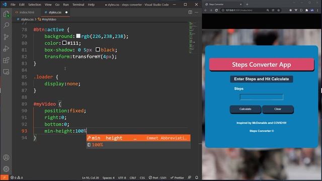 ASMR Programming - Coding Steps Converter App in JavaScript in rain - ASMRプログラミングの雨 смотреть онлайн