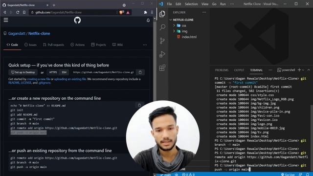 HOW TO PUBLISH YOUR WEBSITE WITH GITHUB | HOST STATIC WEBSITE ON GITHUB ??| Gagan Rewala смотреть онлайн