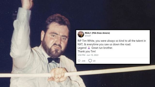 Wrestlers React To Tim White's Passing ? смотреть онлайн