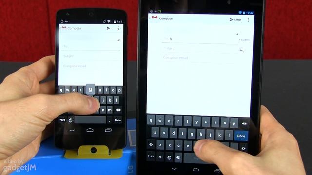 Android 4.4 KitKat vs Android 4.3 JellyBean comparison смотреть онлайн