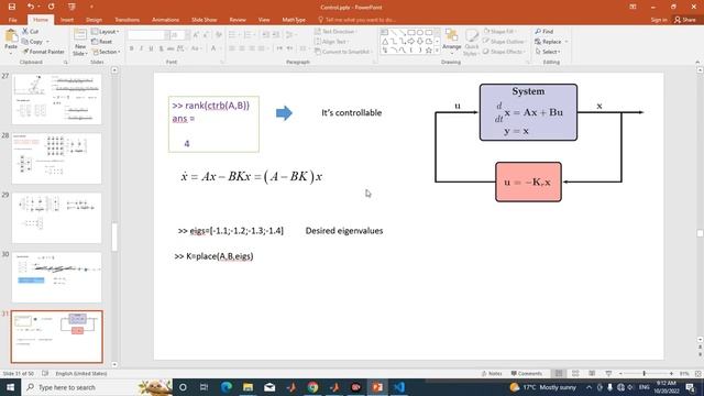 Linearization of a nonlinear process model - Inverted pendulum on a cart (python, matlab) смотреть онлайн
