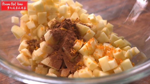 簡單到不像話的「肉桂蘋果奶酥」，另類蘋果派不做會後悔，做法實在太easy‼️Apple crumble| 夢幻廚房在我家 ENG SUB смотреть онлайн