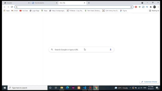 Simple Javascript Counter Using HTML,CSS & Javascript In English | Javascript Project In English | смотреть онлайн