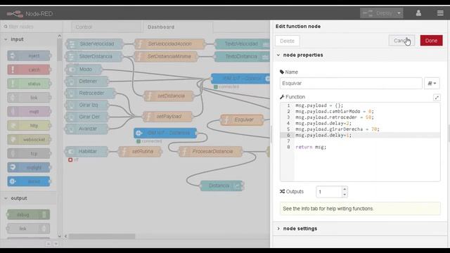 IBM Watson IoT/Node-RED: Rutina de control autónomo смотреть онлайн