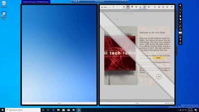 Windows 10x Snip and Sketch Tool Demo смотреть онлайн