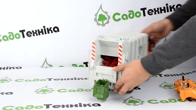 Садотехніка Машинка сміттєвоз Mercedes Benz RC Double Eagle E560 смотреть онлайн