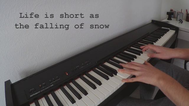Everglow - Coldplay | Instrumental Piano Cover (WITH LYRICS) смотреть онлайн