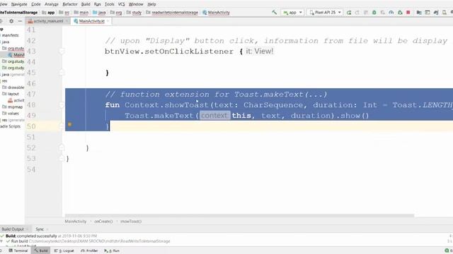 How to Read / Write To File - Android Studio/Kotlin смотреть онлайн