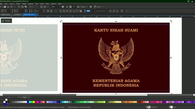 Template kartu nikah format cdr v.21 смотреть онлайн