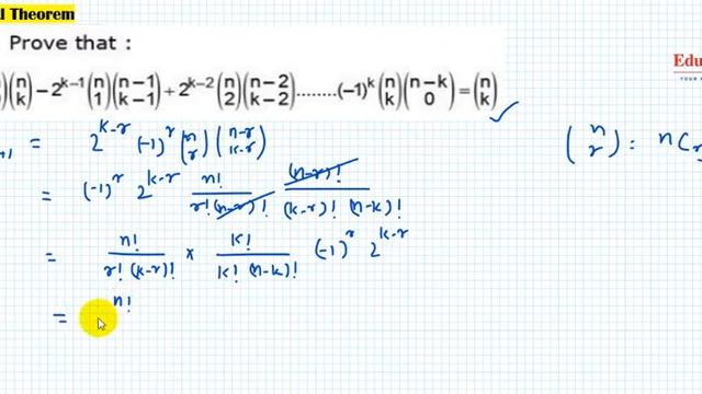 Prove that : 2^k (n¦0)(n¦k)-2^(k-1) (n¦1)((n-1)¦(k-1))+ 2^(k-2) (n¦2)((n-2)¦(k-2)) 〖……… (-1)〗^k ( смотреть онлайн