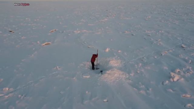 Крещенский морозный вечер на реке Лена. 19 января 2022 года. смотреть онлайн