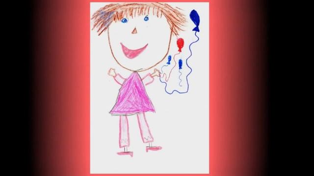 Дети рисовали Мам ко дню Матери смотреть онлайн