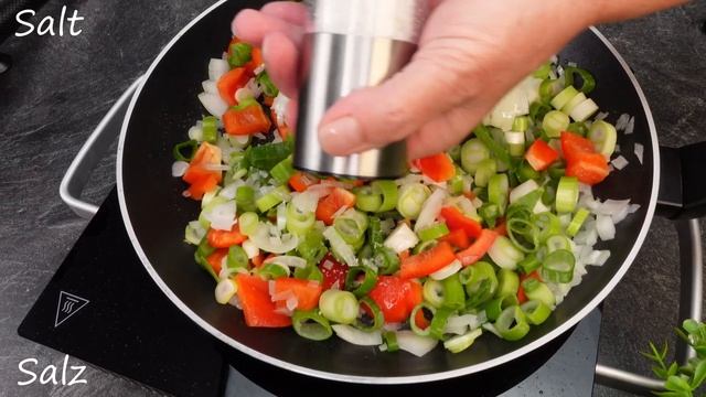 Kartoffel Und Eier! Ein Köstliches Abendessen!