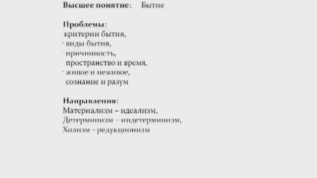 Лекция 1: Понятие о философии. Структура философского знания смотреть онлайн